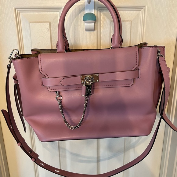 NEW Michael Kors Hamilton Legacy bag. HTF color - Royal Pink - Picture 1 of 6